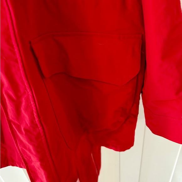 Lands' End Men’s Squall Waterproof Insulated Parka – Red xxl - Picture 6 of 11